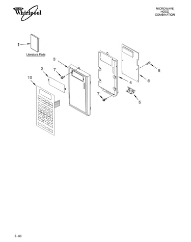 Control panel parts