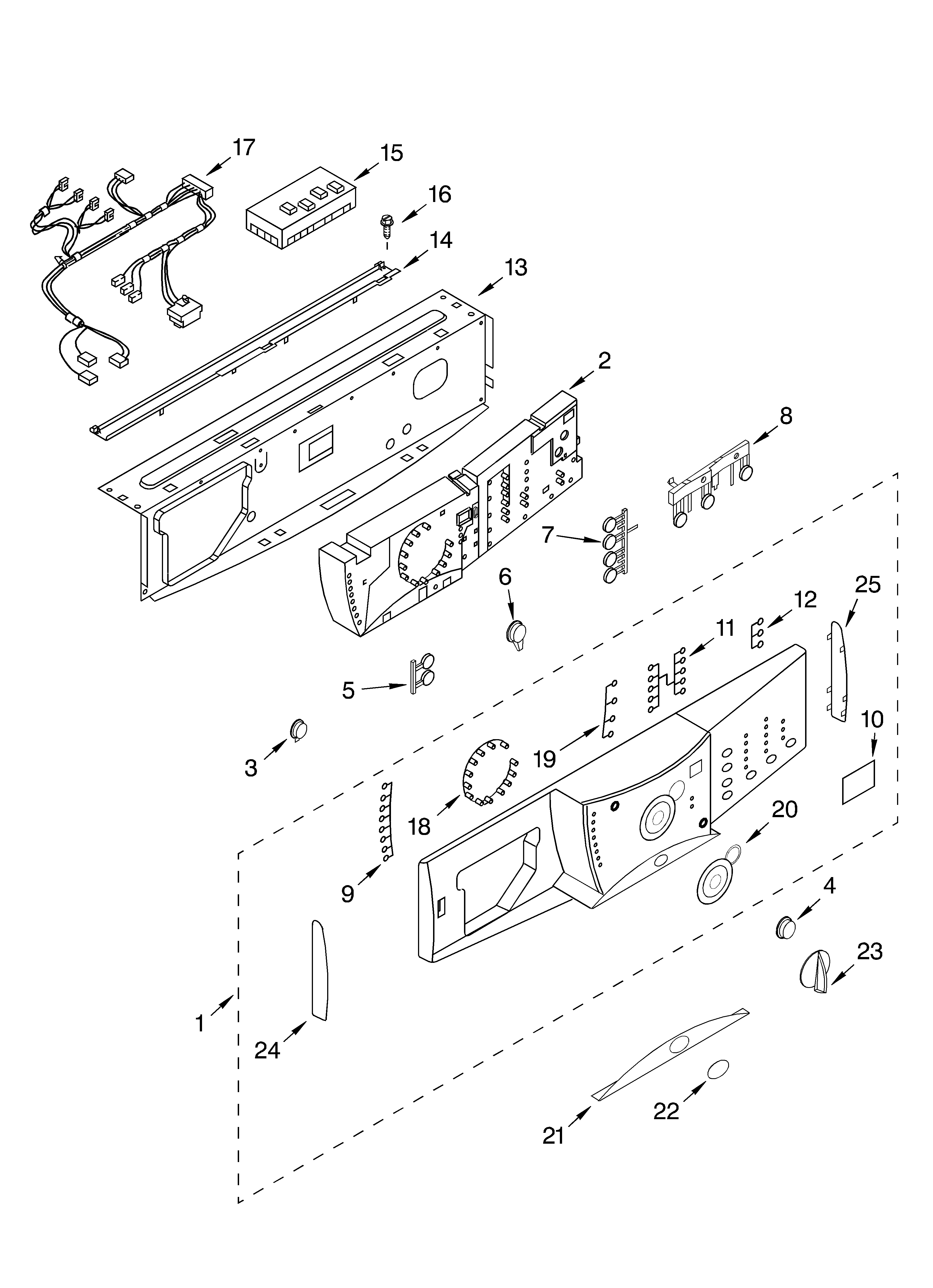 CONTROL PANEL PARTS