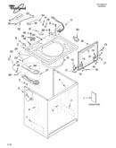 Top and cabinet parts
