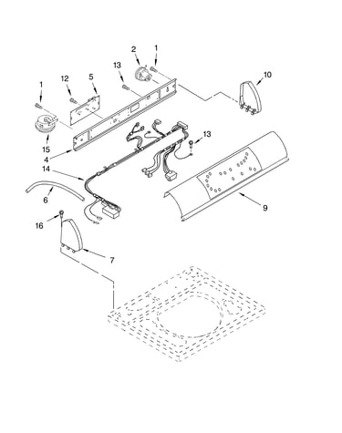 Control panel parts