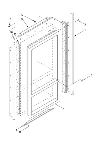Cabinet and breaker trim parts
