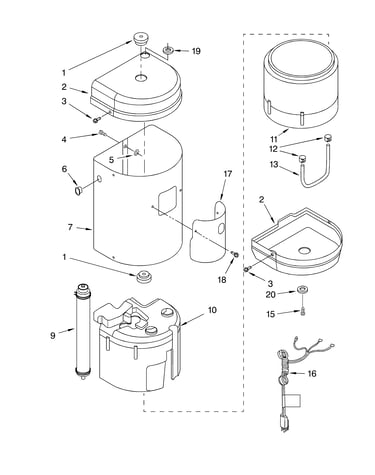 Outer cover & insulation parts