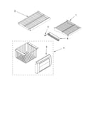 Freezer shelf parts