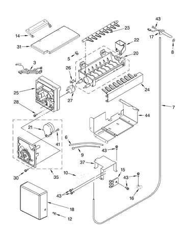 Icemaker parts