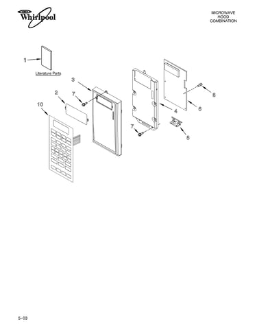 Control panel parts