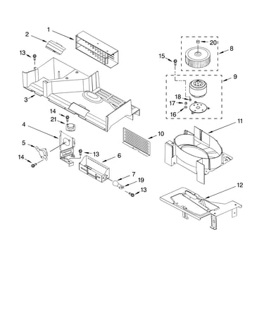 Air flow parts