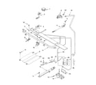 Whirlpool SF3020SKW1 manifold parts diagram