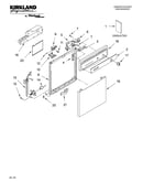 Frame and console parts