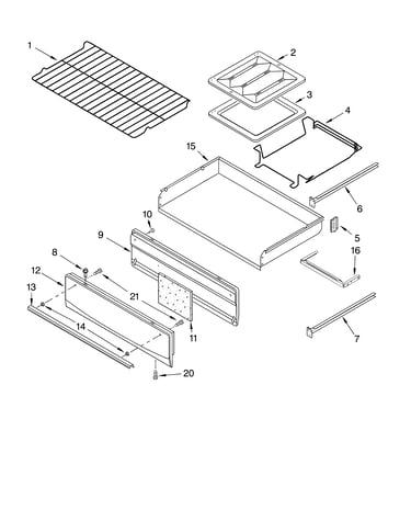 Oven & broiler parts
