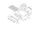 Estate TGP325LQ1 oven & broiler parts diagram