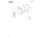 Whirlpool YGH7145XFB2 control panel parts diagram