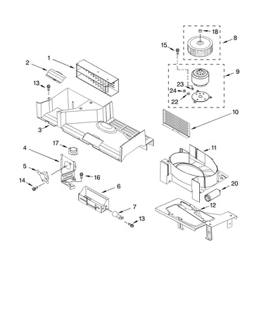 Air flow parts
