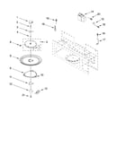 Magnetron and turntable parts