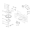Magnetron and turntable parts