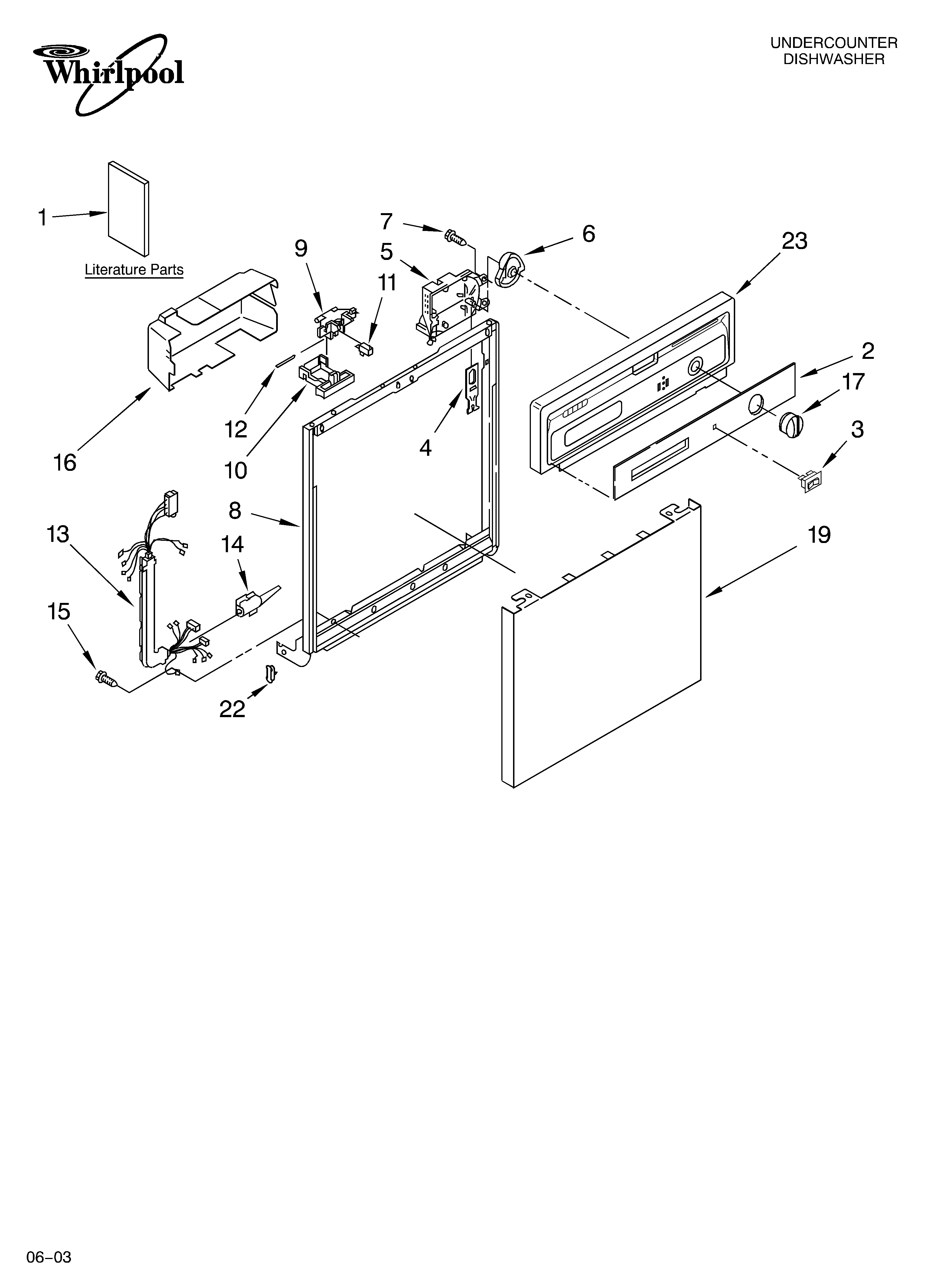 Frame and console parts