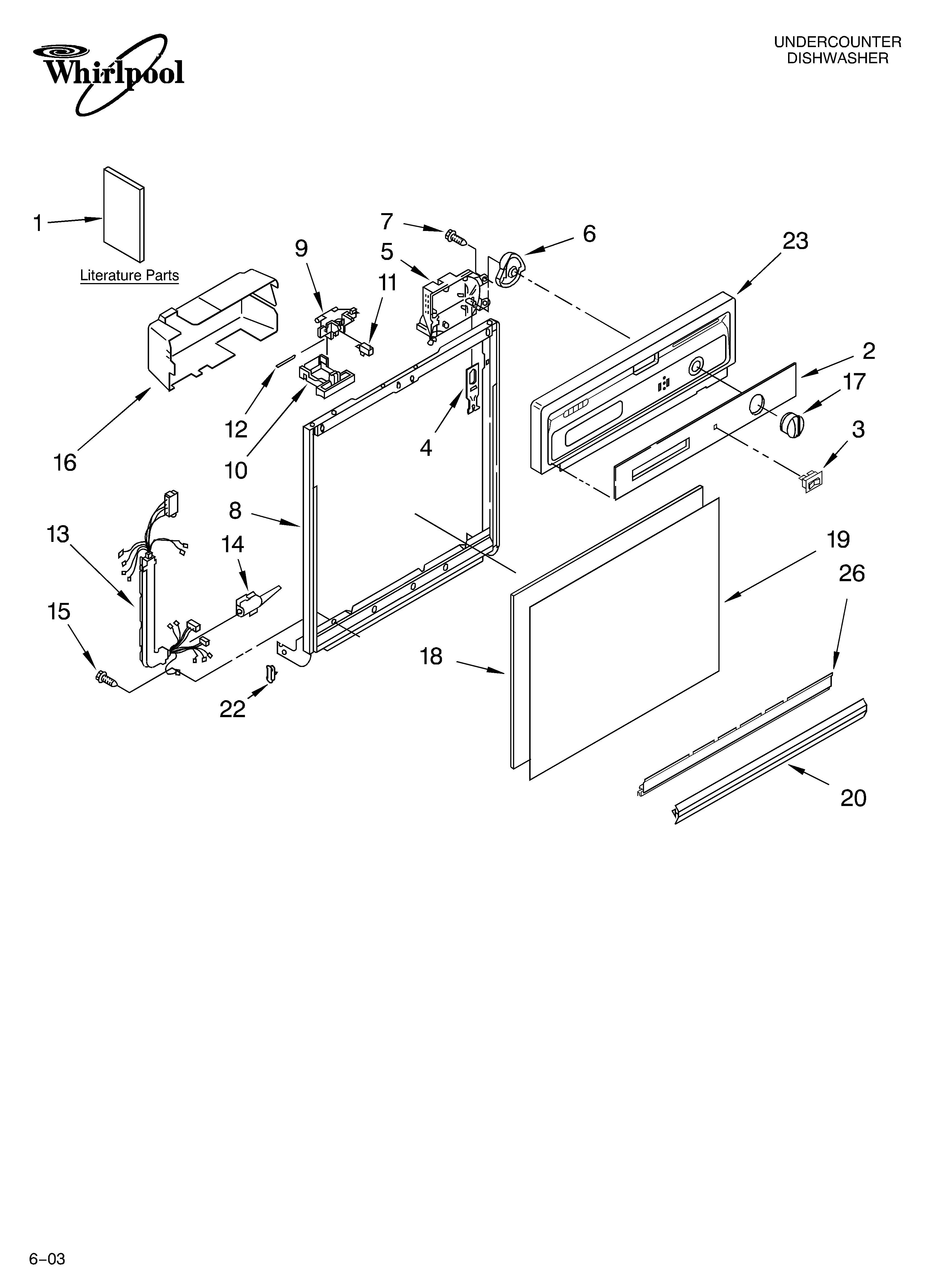 FRAME AND CONSOLE PARTS