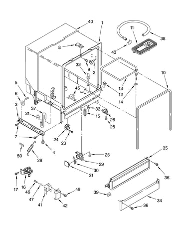 Tub assembly parts