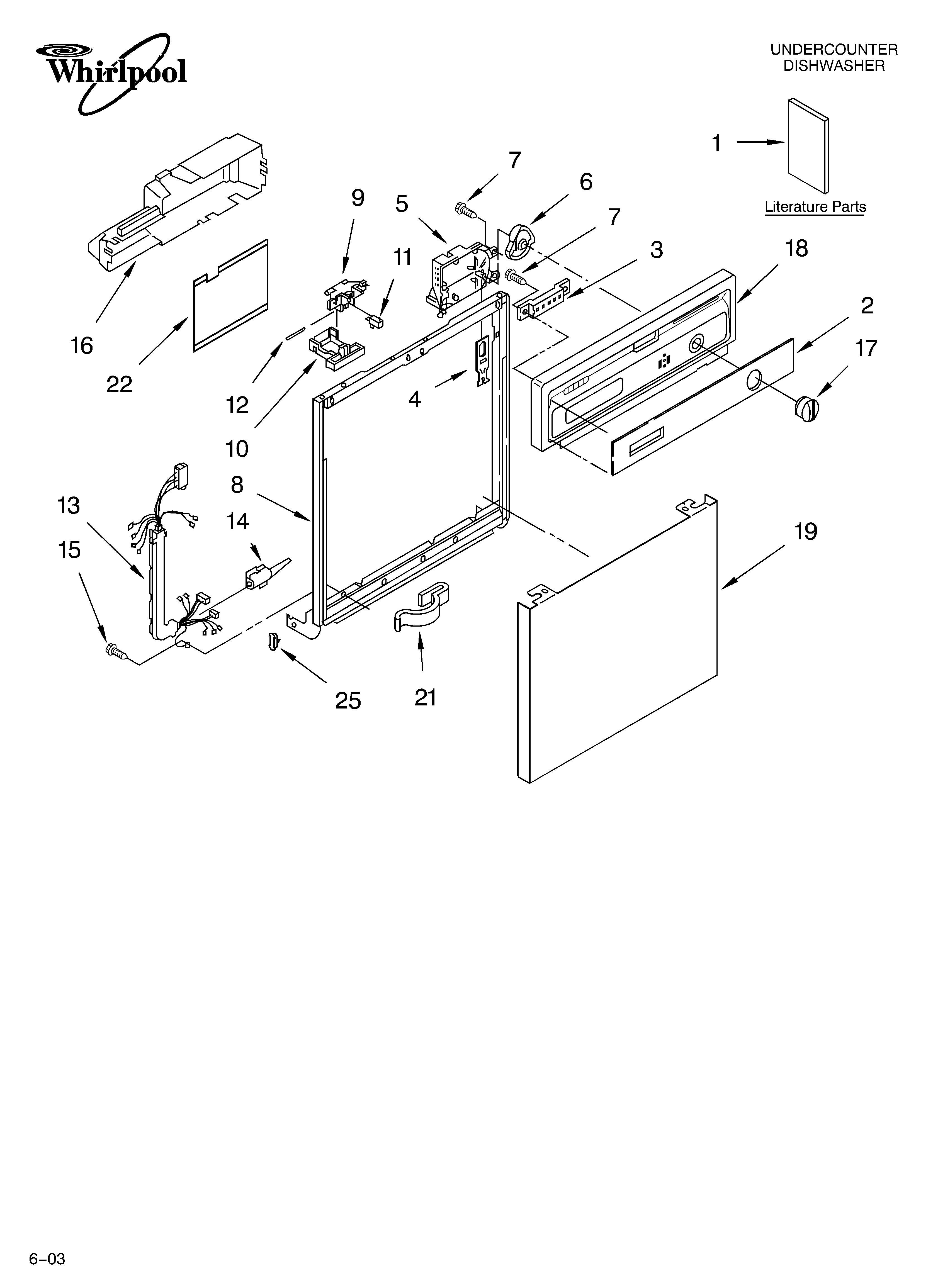 Frame and console parts