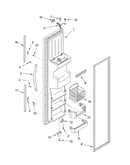 Freezer door parts