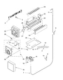 Icemaker parts, parts not illustrated