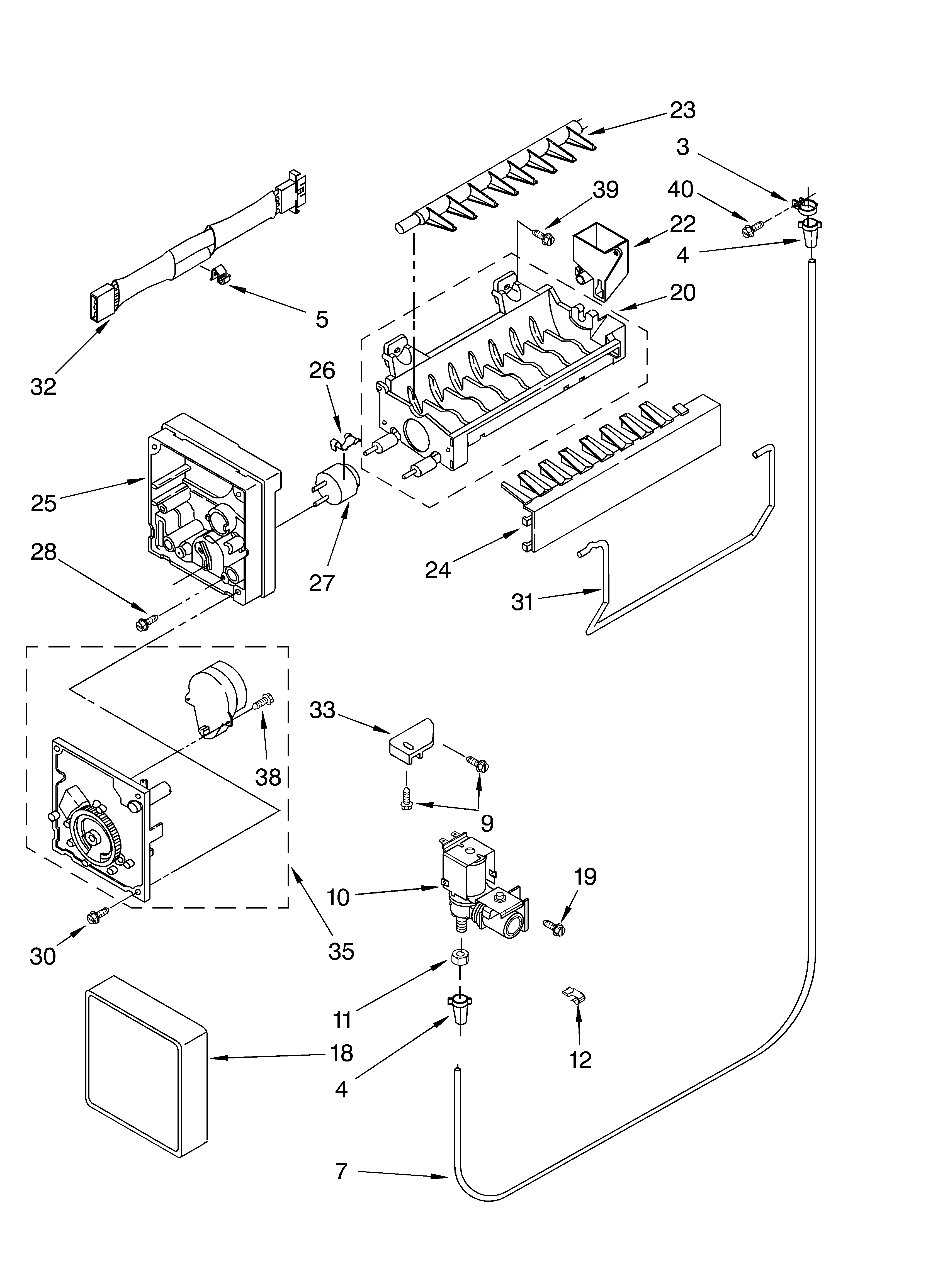 ICEMAKER PARTS