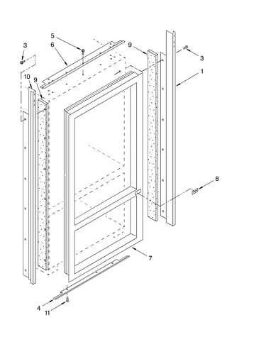 Cabinet and breaker trim parts