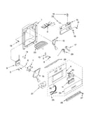 Dispenser and front parts