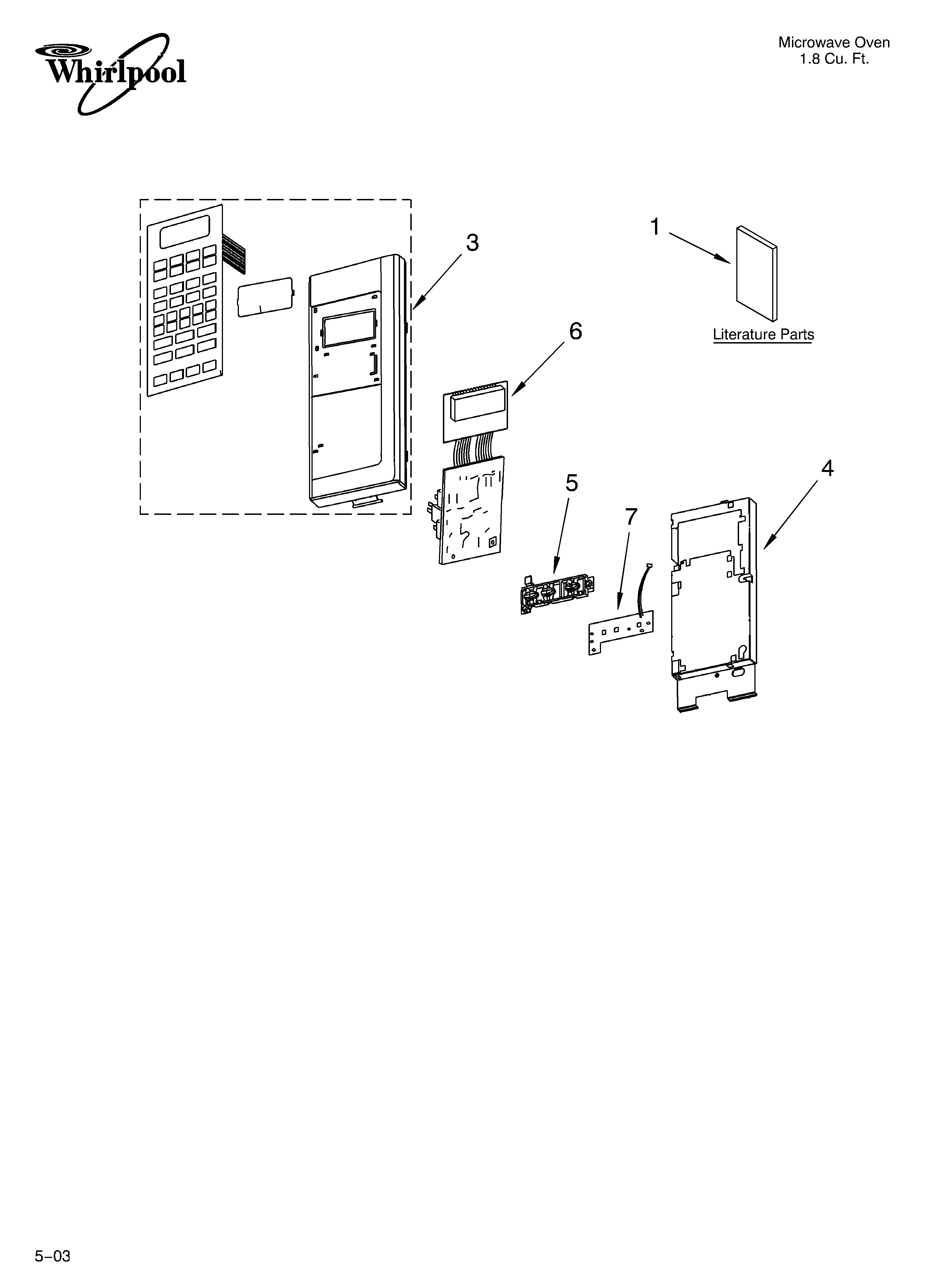 Control panel parts