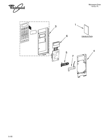 Control panel parts