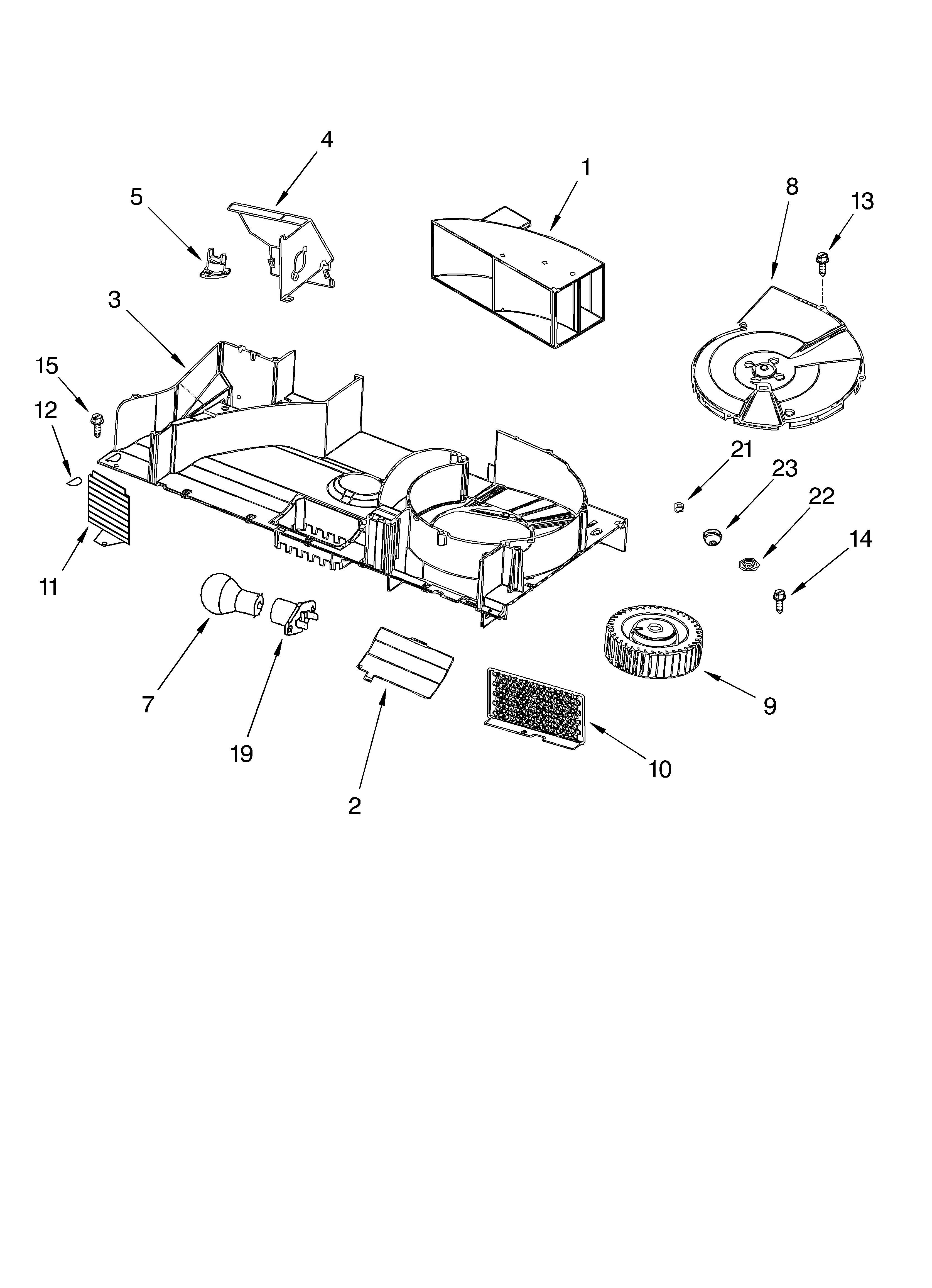 Air flow parts