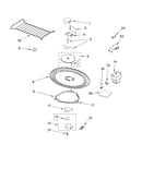 Magnetron and turntable parts