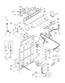 Controls and rear panel parts
