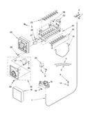 Icemaker parts, parts not illustrated