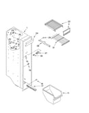 Freezer liner parts