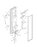 Freezer door parts