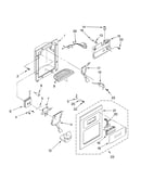 Dispenser front parts