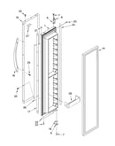 Freezer door parts