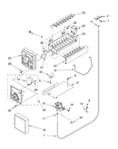 Icemaker parts, parts not illustrated
