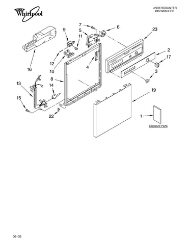 Frame and console parts