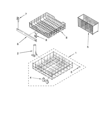 Dishrack parts