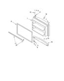Freezer door parts