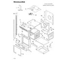 KitchenAid KEBC207KBL02 oven parts diagram