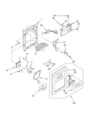 Dispenser front parts