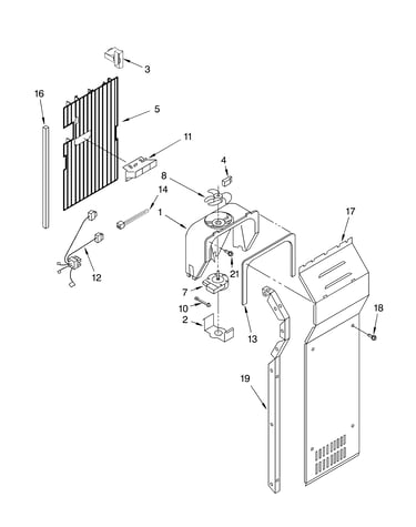 Air flow parts