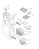 Freezer liner parts