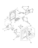 Dispenser front parts