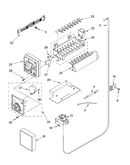 Icemaker parts, parts not illustrated