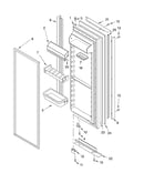 Refrigerator door parts