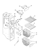 Freezer liner parts