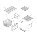 Freezer shelf parts